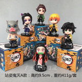 Demon Slayer Standing Pose Series A 6pcs blind box figure