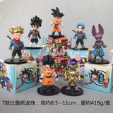 Dragon Ball Super Future Trunks Saga Set 7pcs blind box figure