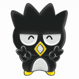3D Lenticular Sticker - Hello Kitty - Badtz-Maru