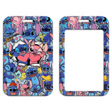 Lilo & Stitch Angel Character Collage id badge holder