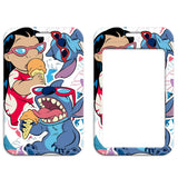 Lilo & Stitch Stitch Eating Ice Cream Cones id badge holder