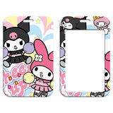 Sanrio Kuromi and My Melody Cheerleaders id badge holder