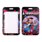 Pinocchio Poster id badge holder