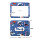 Lilo & Stitch Cute Stitch Peeking Over Edge id badge holder