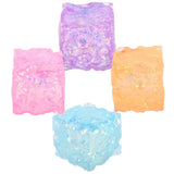 Squishy - Glitter Sugar Squeezy Cheese 2 Inch (Random Color)