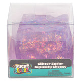 Squishy - Glitter Sugar Squeezy Cheese 2 Inch (Random Color)