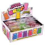 Squishy - Sugar Squeezy Gummy Bear 2 Inch (Random Color)
