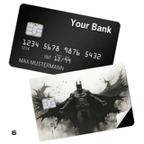 DC Comics Batman Ink Splatter Cape Pose card skin sticker