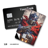 Marvel Avengers Character Action Collage card skin sticker