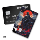 Star Wars Darth Vader with Red Moon card skin sticker
