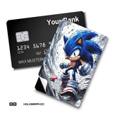 Sonic the Hedgehog Sketch Art card skin sticker