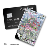 Pokemon Rayquaza VMAX Trading Card card skin sticker
