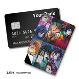 Demon Slayer Hashira Character Grid card skin sticker