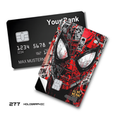 Marvel Spider-Man comic book panel collage card skin sticker