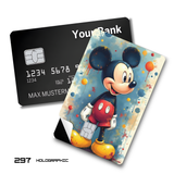 Mickey Mouse & Friends Mickey Mouse Paint Splatter Art card skin sticker
