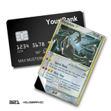 Pokemon Shiny Rayquaza Star Card card skin sticker