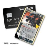 Pokemon Umbreon Gold Star Card card skin sticker
