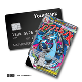 Pokemon Japanese Mega Charizard X Card card skin sticker