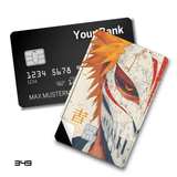 Bleach Ichigo Kurosaki Hollow Mask Close Up card skin sticker