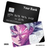 Dragon Ball Ultra Instinct Goku close-up portrait card skin sticker