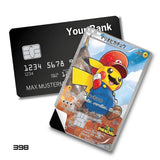 Credit Card Skin Sticker - Pokémon - Mario Pikachu Promo Card Art
