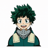 3D Lenticular Sticker - My Hero Academia - Izuku Midoriya (Deku)
