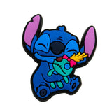 Lilo & Stitch Stitch happily hugging Scrump doll product