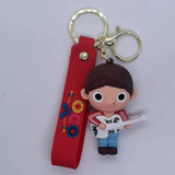 3D PVC Figure Keychain - Disney/Pixar - Miguel Rivera Playing Guitar Chibi Figure