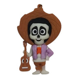 3D PVC Figure Keychain - Disney/Pixar - Miguel Rivera Skeleton With Guitar