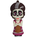 3D PVC Figure Keychain - Disney/Pixar - Mama Coco Skeleton Figure