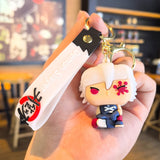 3D PVC Figure Keychain - Demon Slayer - Gyutaro Chibi Figure
