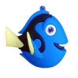 3D PVC Figure Keychain - Disney/Pixar - Dory Fish With Finding Nemo Strap