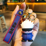3D PVC Figure Keychain - Jujutsu Kaisen - Satoru Gojo Chibi Figure