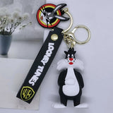 3D PVC Figure Keychain - Looney Tunes - Sylvester The Cat 3D Figure