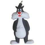 3D PVC Figure Keychain - Looney Tunes - Sylvester The Cat 3D Figure