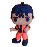 3D PVC Figure Keychain - Michael Jackson - Thriller Outfit Figure
