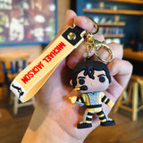 3D PVC Figure Keychain - Michael Jackson - Thriller Era Chibi Figure