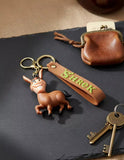3D PVC Figure Keychain - Shrek - Donkey Smiling
