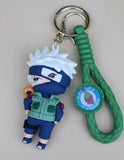 3D PVC Figure Keychain - Naruto - Kakashi Hatake Chibi With Small Dog