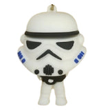 3D PVC Figure Keychain - Star Wars - Stormtrooper Figure With Strap