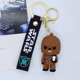 3D PVC Figure Keychain - Star Wars - Chewbacca Chibi Figure With Bandolier