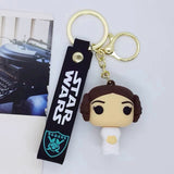 3D PVC Figure Keychain - Star Wars - Princess Leia Organa