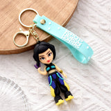 3D PVC Figure Keychain - KPop Demon Hunters - Rumi In Fighting