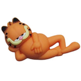 3D PVC Figure Keychain - Garfield - Lounging With Chocolate Charm