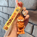 3D PVC Figure Keychain - Garfield - Garfield With Crossed Arms, Standing