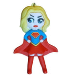 3D PVC Figure Keychain - DC Comics - Chibi Supergirl With Avengers Strap