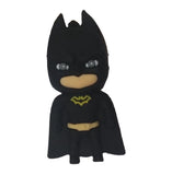 3D PVC Figure Keychain - DC Comics - Chibi Batman Figure With Joker Strap