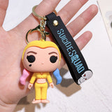 3D PVC Figure Keychain - DC Comics - Harley Quinn