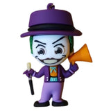 3D PVC Figure Keychain - DC Comics - Chibi Joker With Megaphone And Cane