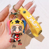 3D PVC Figure Keychain - DC Comics - Harley Quinn In Roller Skates